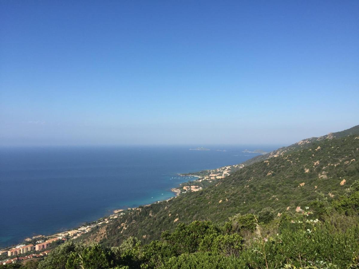 Ajaccio Magnifique T2 37M2 Centre Ville Vue Mer Au Bord De La Plage Neuf 4 Couchages Balcon Parking Prive Ferme Clim Wifi Dış mekan fotoğraf