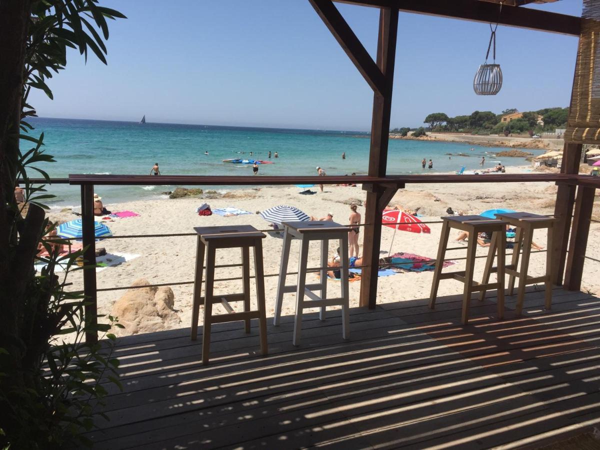 Ajaccio Magnifique T2 37M2 Centre Ville Vue Mer Au Bord De La Plage Neuf 4 Couchages Balcon Parking Prive Ferme Clim Wifi Dış mekan fotoğraf